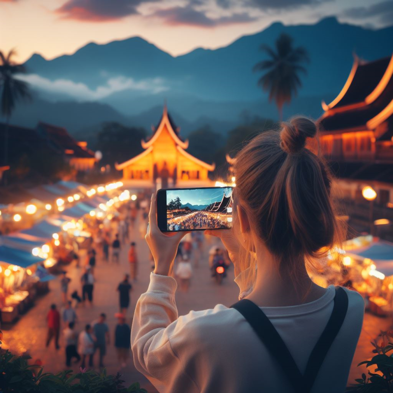 order sim card laos luang prabang tour traveller visitor